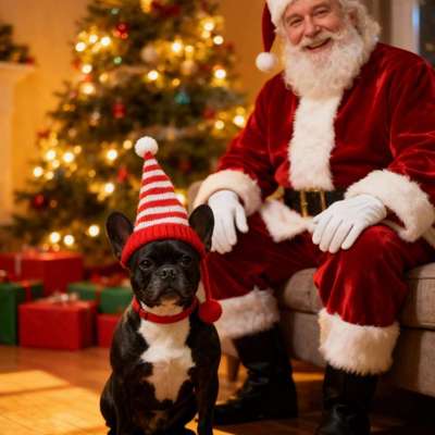 aktuelles Foto Gruppe Französische Bulldogge