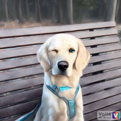 Fotochallenge 124 - Dein Comic-Hund-Beitrag-Bild