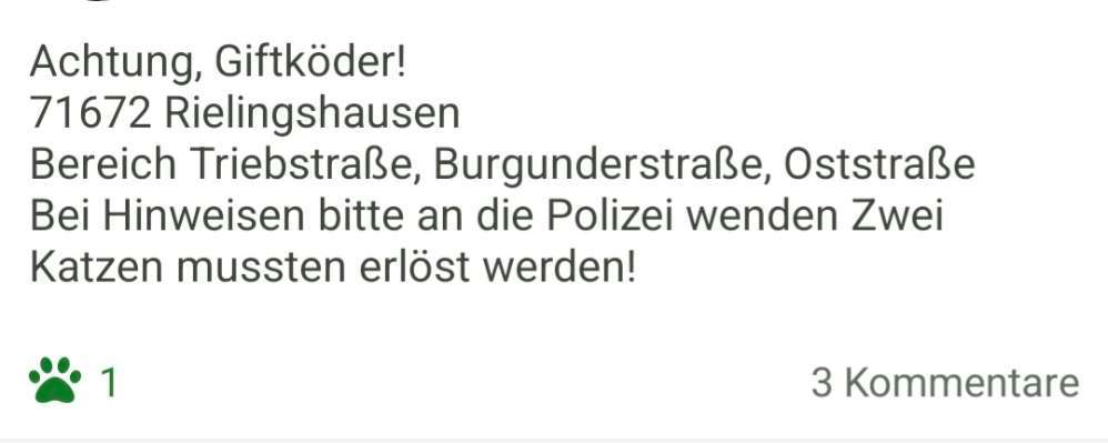 Giftköder-Giftköder-Bild