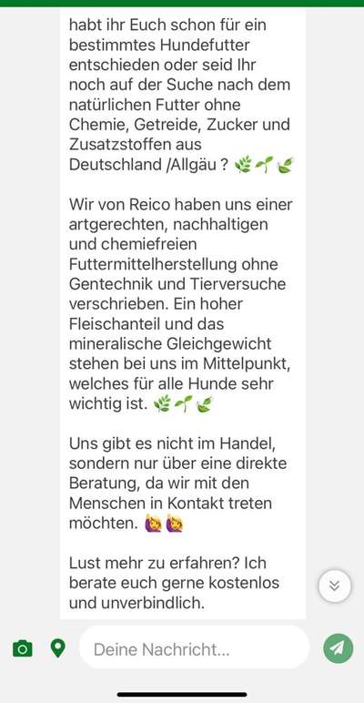 Hundefutter REICO - Erfahrungsaustausch und Meinungen-Beitrag-Bild