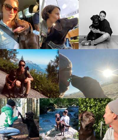 21. Collage Challenge 
Du und dein Hund-Beitrag-Bild