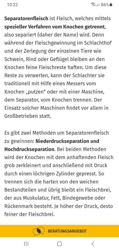 Hochwertiges / Bedarfsgerechtes Nassfutter (ohne Barfen), welches nur?-Beitrag-Bild