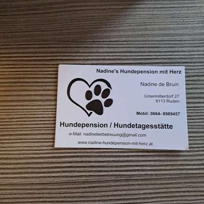 Hundepensionen-Nadine' s Hundepension mit Herz-Bild