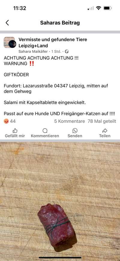 Giftköder-Giftköder-Bild