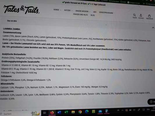 Hohe Kalziumwerte im Trockenfutter-Beitrag-Bild