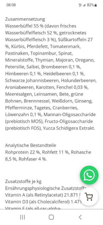 Gutes Trockenfutter mit hohem Fleischanteil-Beitrag-Bild