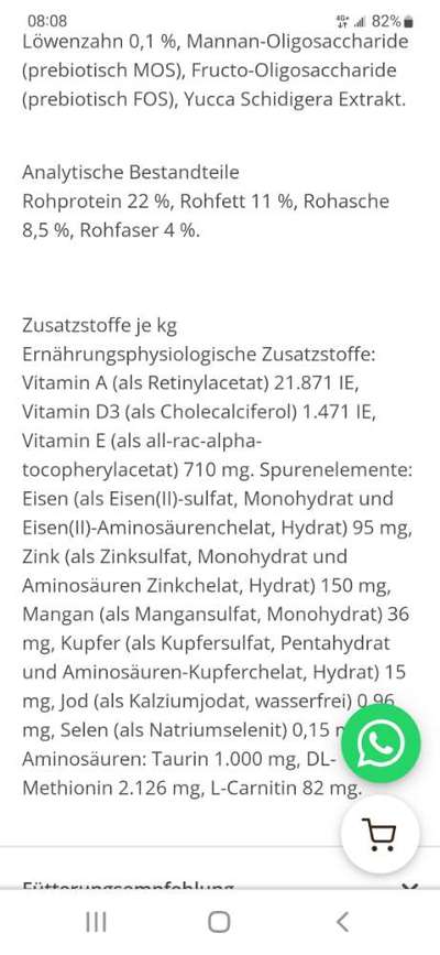 Gutes Trockenfutter mit hohem Fleischanteil-Beitrag-Bild