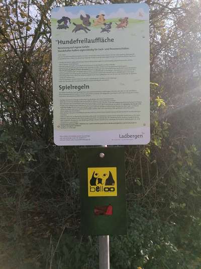 Hundeauslaufgebiet-Hundefreilauffläche Ladbergen-Bild