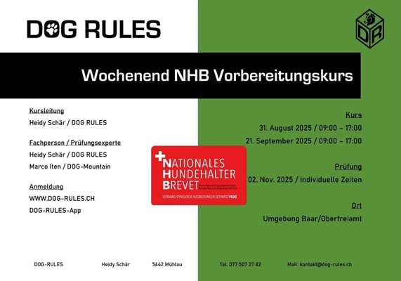 Giftköder-NHB Kurs / NHB Prüfung-Bild