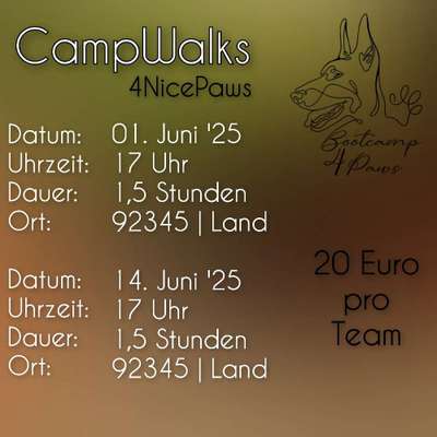 Hundetreffen-CampWalks | Juni '25-Bild