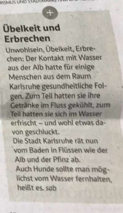 Giftköder-Bakterien in der Alb-Bild