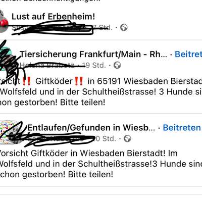 Giftköder-Giftköder ! Achtung !-Bild