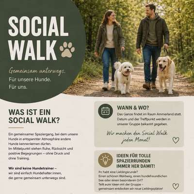 Hundetreffen-Social Walk - ohne Hundekontakt-Bild