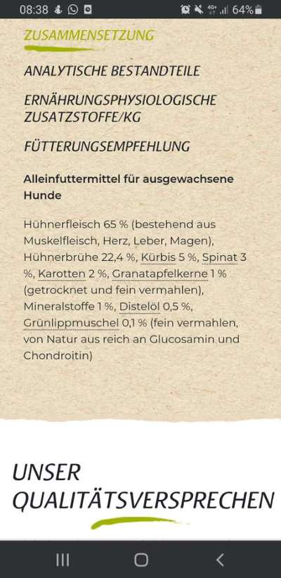 Hochwertiges / Bedarfsgerechtes Nassfutter (ohne Barfen), welches nur?-Beitrag-Bild