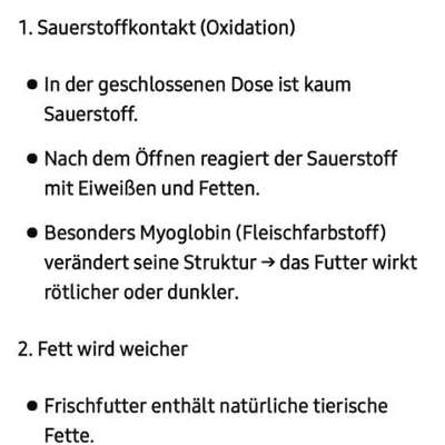 Farbunterschied Nassfutter-Beitrag-Bild