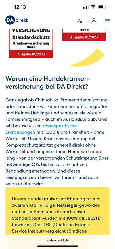 Hat hier jemand Erfahrung mit der DA- Direkt Versicherung?-Beitrag-Bild