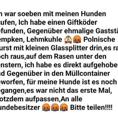 Giftköder-Giftköder an der Lehmkuhle-Bild