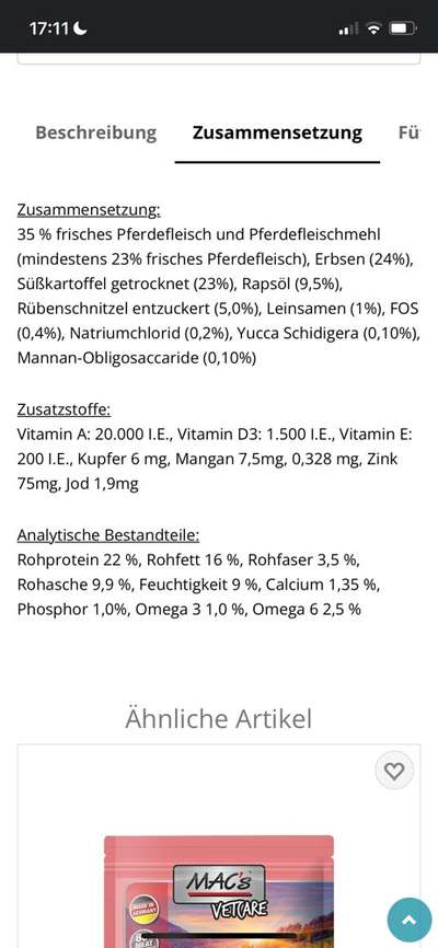 Gutes Trockenfutter mit hohem Fleischanteil-Beitrag-Bild