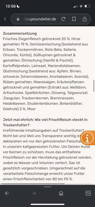 Hochwertiges / Bedarfsgerechtes Nassfutter (ohne Barfen), welches nur?-Beitrag-Bild