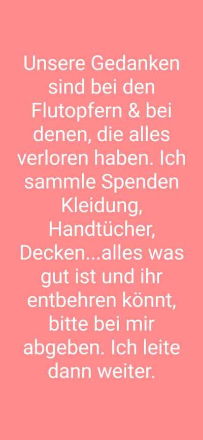 Hilfe für Betroffene der Überschwemmungen-Beitrag-Bild