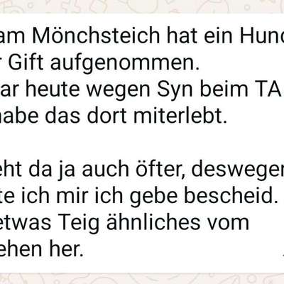 Giftköder-Gift am Mönchsteich in Trittau/Lütjensee-Bild