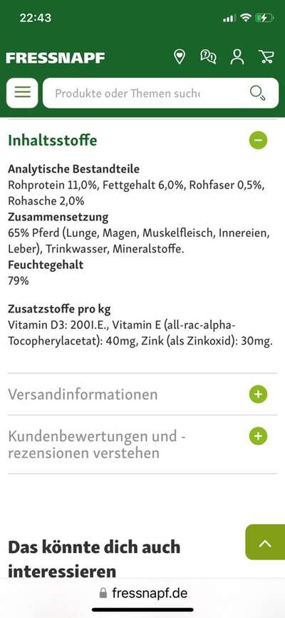 Futter gegen weichen Kot ?-Beitrag-Bild