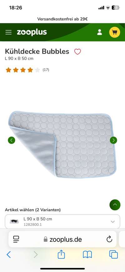 Decke für Hunde denen schnell warm ist-Beitrag-Bild