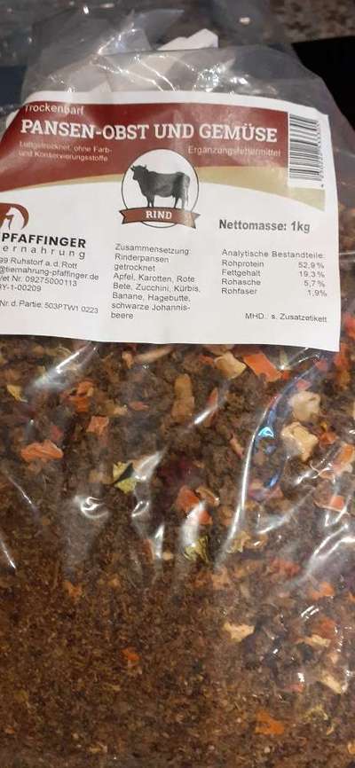 Hallo könnte mir jemand helfen Trockenfutter ohne Getreide,Kartoffeln,Reis usw.-Beitrag-Bild