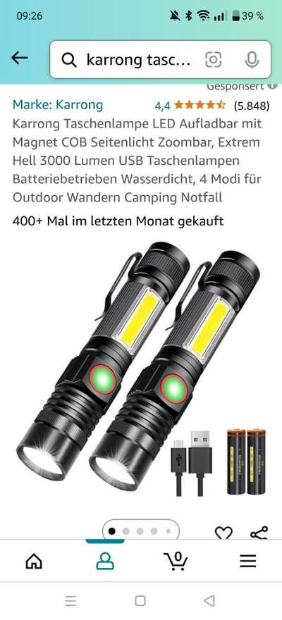 Gute Taschenlampe oder Stirnlampe-Beitrag-Bild