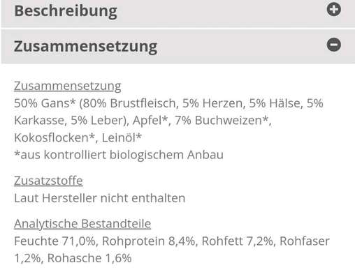 Hochwertiges / Bedarfsgerechtes Nassfutter (ohne Barfen), welches nur?-Beitrag-Bild