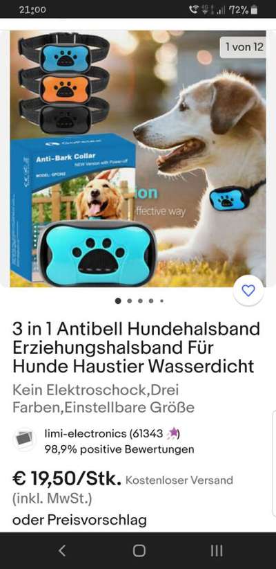 Anti-Bell Halsbänder !-Beitrag-Bild