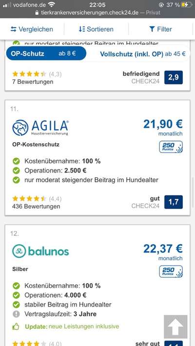 Op Versicherung-Beitrag-Bild