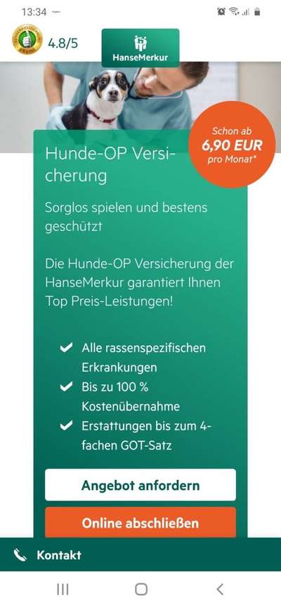 Op Versicherung-Beitrag-Bild