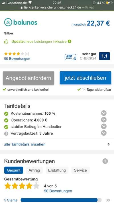 Op Versicherung-Beitrag-Bild