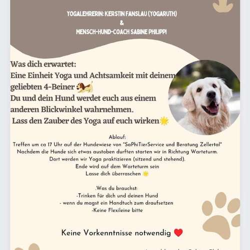 Hundeauslaufgebiet-SaPhiTierService und Beratung Zellertal-Bild