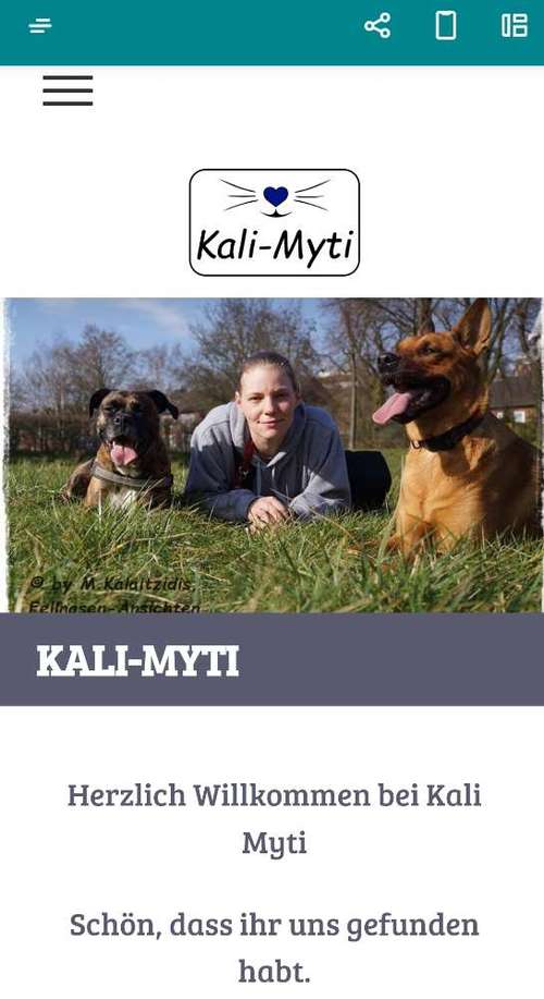 Hundeauslaufgebiet-Kali Myti-Bild