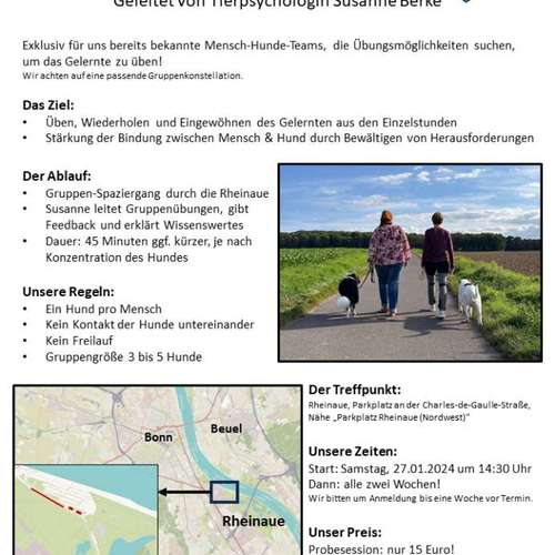 Hundeauslaufgebiet-Coaching für Mensch und Hund-Bild