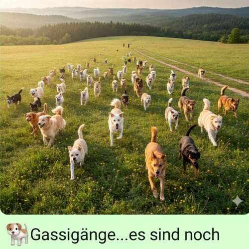 Hundeauslaufgebiet-Aus Liebe zum Hund-Bild