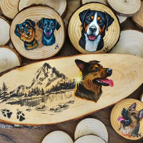 Hundeauslaufgebiet-Ianas Kunst-Bild