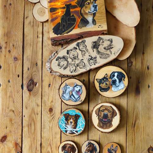 Hundeauslaufgebiet-Ianas Kunst-Bild
