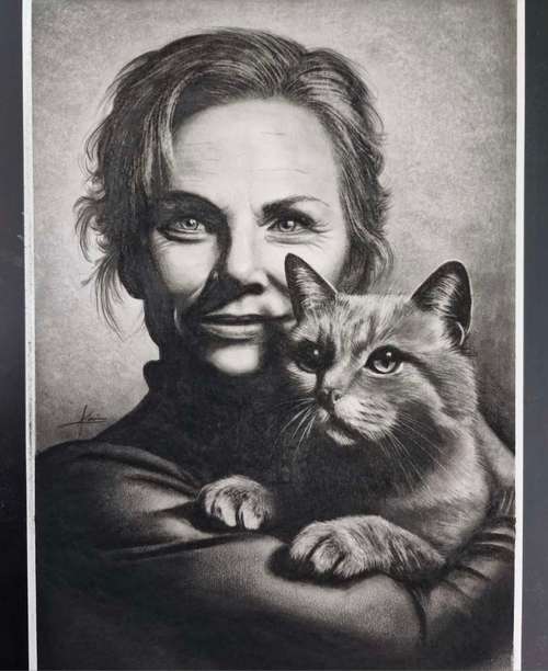 Hundeauslaufgebiet-Tierportraits & Tierkunst - Karina Kraus-Bild