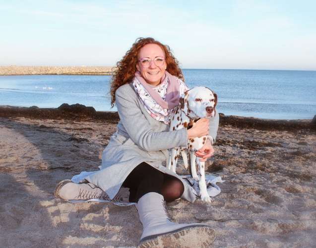 Hundeauslaufgebiet-Herz trifft Pfote-Bild