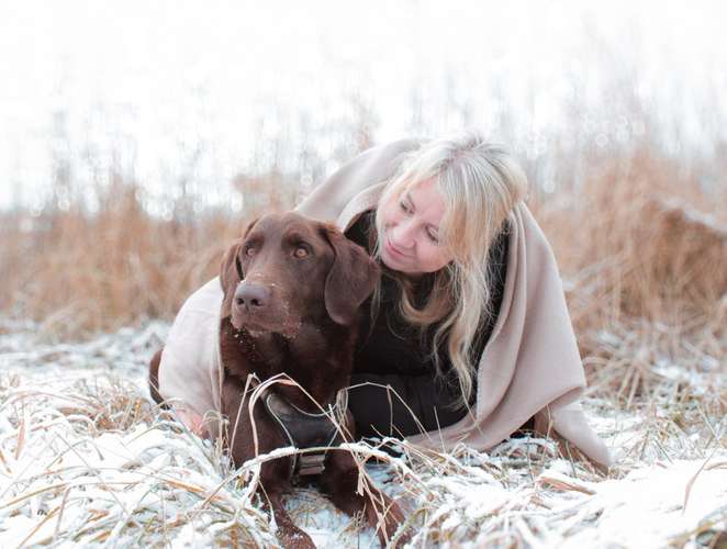 Hundeauslaufgebiet-Herz trifft Pfote-Bild