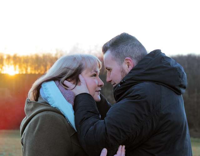 Hundeauslaufgebiet-Herz trifft Pfote-Bild