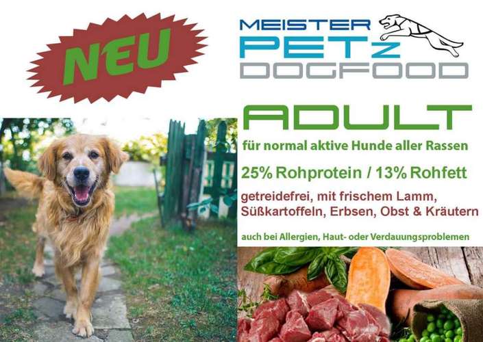 Hundeauslaufgebiet-Meister Petz Dogfood-Bild