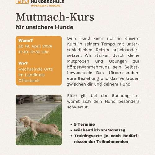 Hundeauslaufgebiet-Martin Rütter Hundeschule Offenbach / Rodgau-Bild