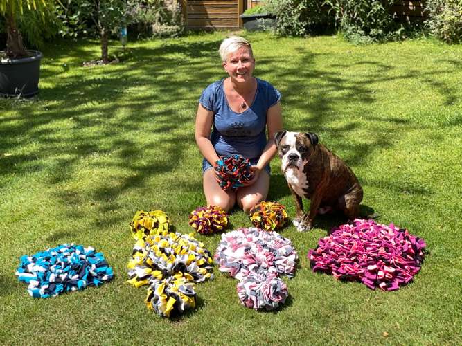 Hundeauslaufgebiet-Schnüffel Dog -Bild