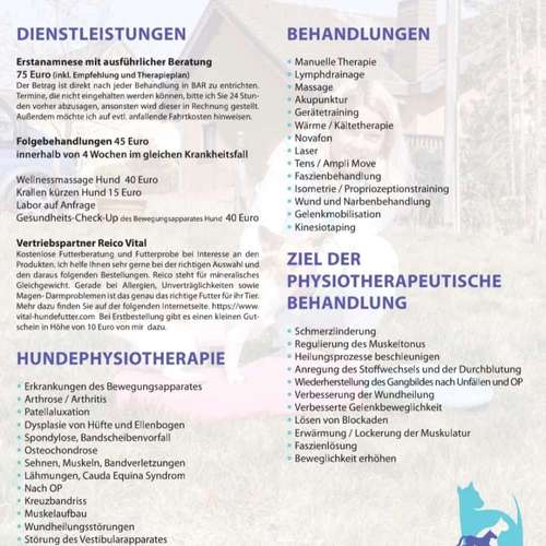 Hundeauslaufgebiet-Mobile Tierheilpraxis/Hundephysiotherapie-Bild