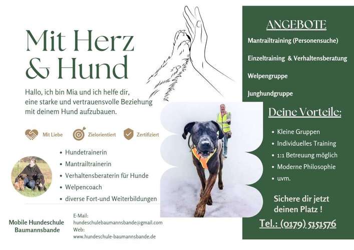 Hundeauslaufgebiet-HUNDESCHULE BAUMANNSBANDE-Bild