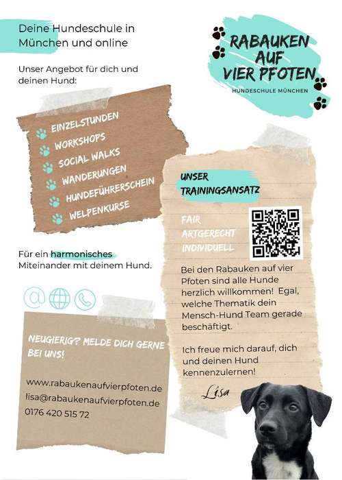 Hundeauslaufgebiet-Rabauken auf vier Pfoten - Hundeschule München-Bild